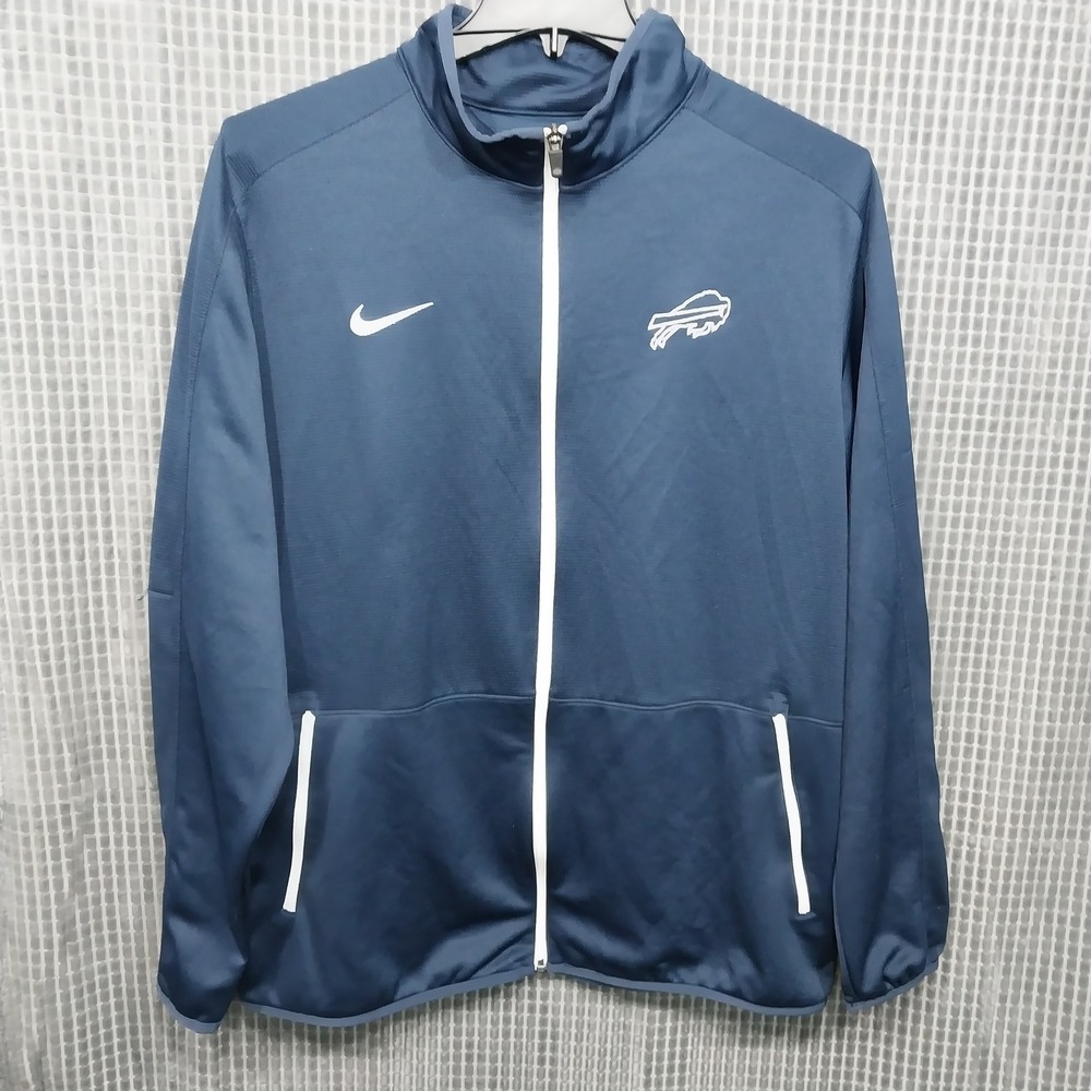 Buffalo Bills NFL Nike Track Jacket Mens -FIT XL Blue